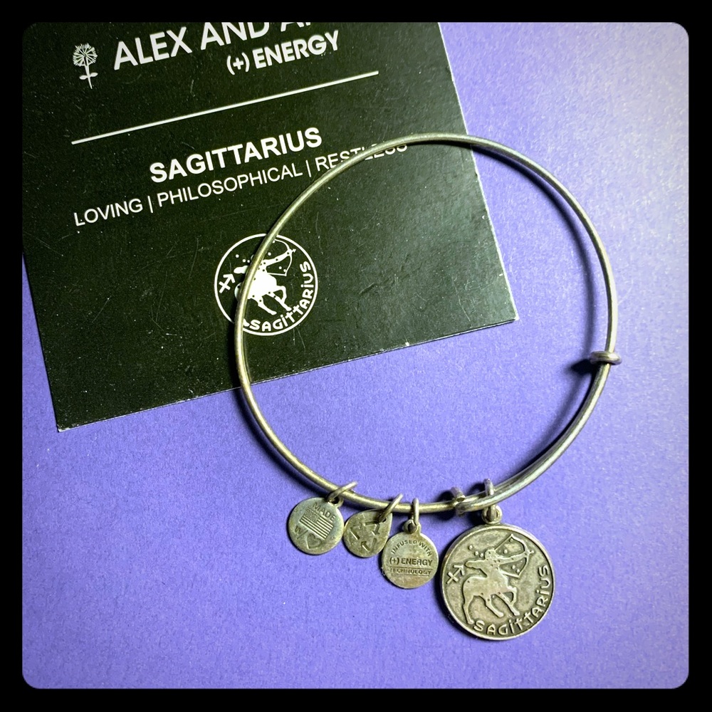 Alex & Ani Sagittarius bracelet used